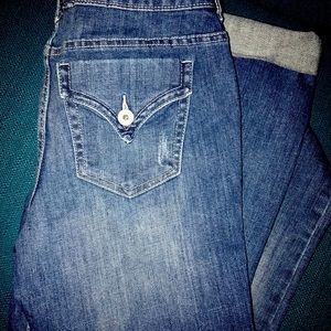 Vera Wang Straight Cropped Pants